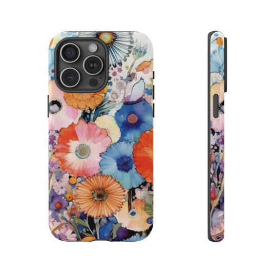 Watercolor Bouquet Tough Phone Case