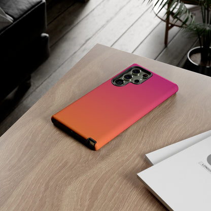 Pink to Orange | Tough Phone Case