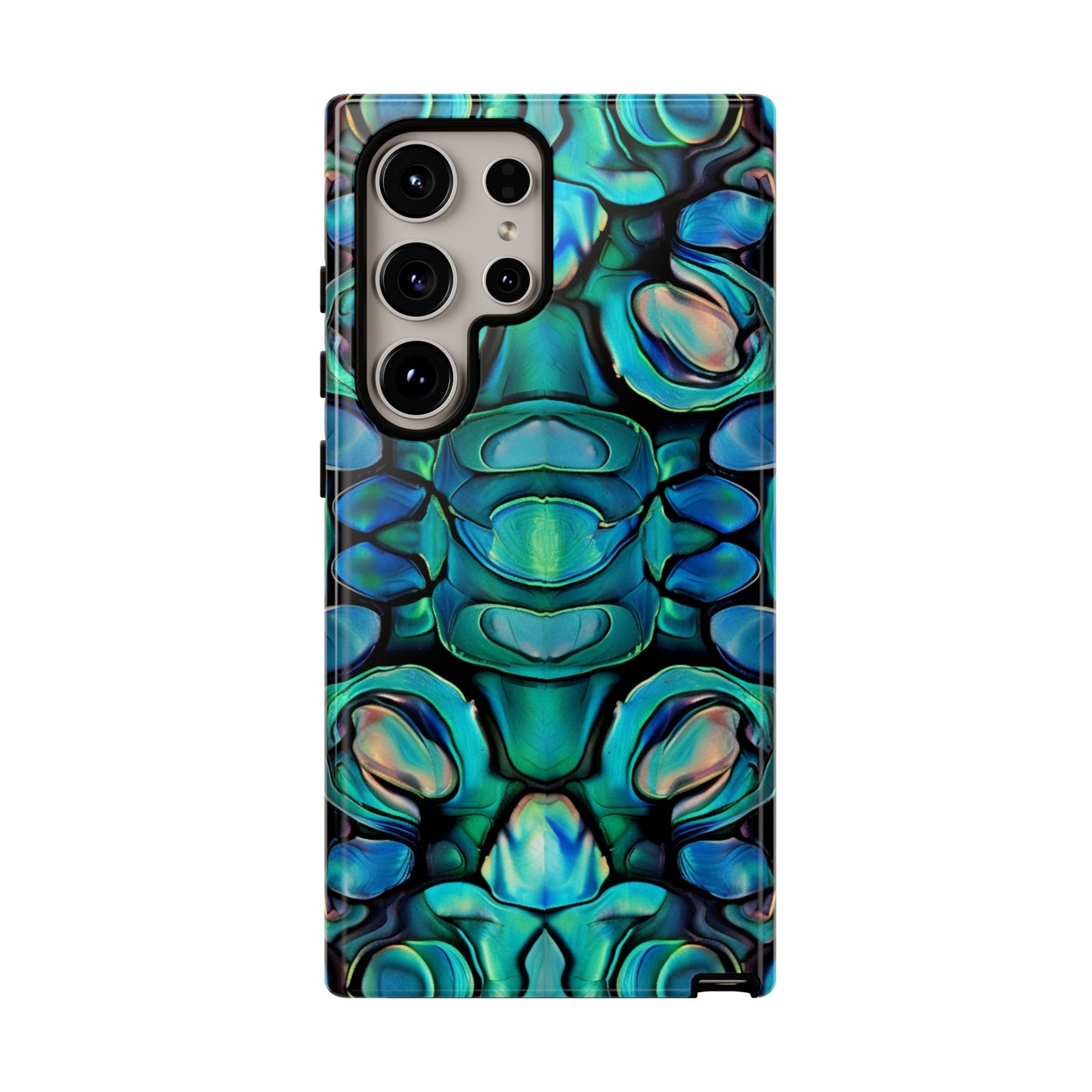 Abalone Greens Tough Phone Case