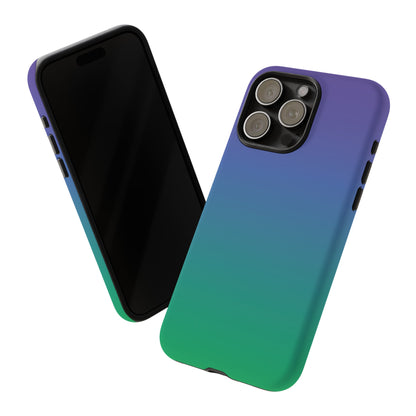 Purple to Green | Tough Phone Case