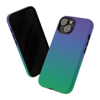 Purple to Green | Tough Phone Case