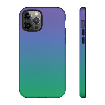 Purple to Green | Tough Phone Case