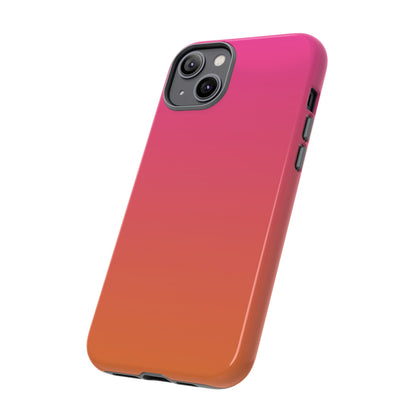 Pink to Orange | Tough Phone Case