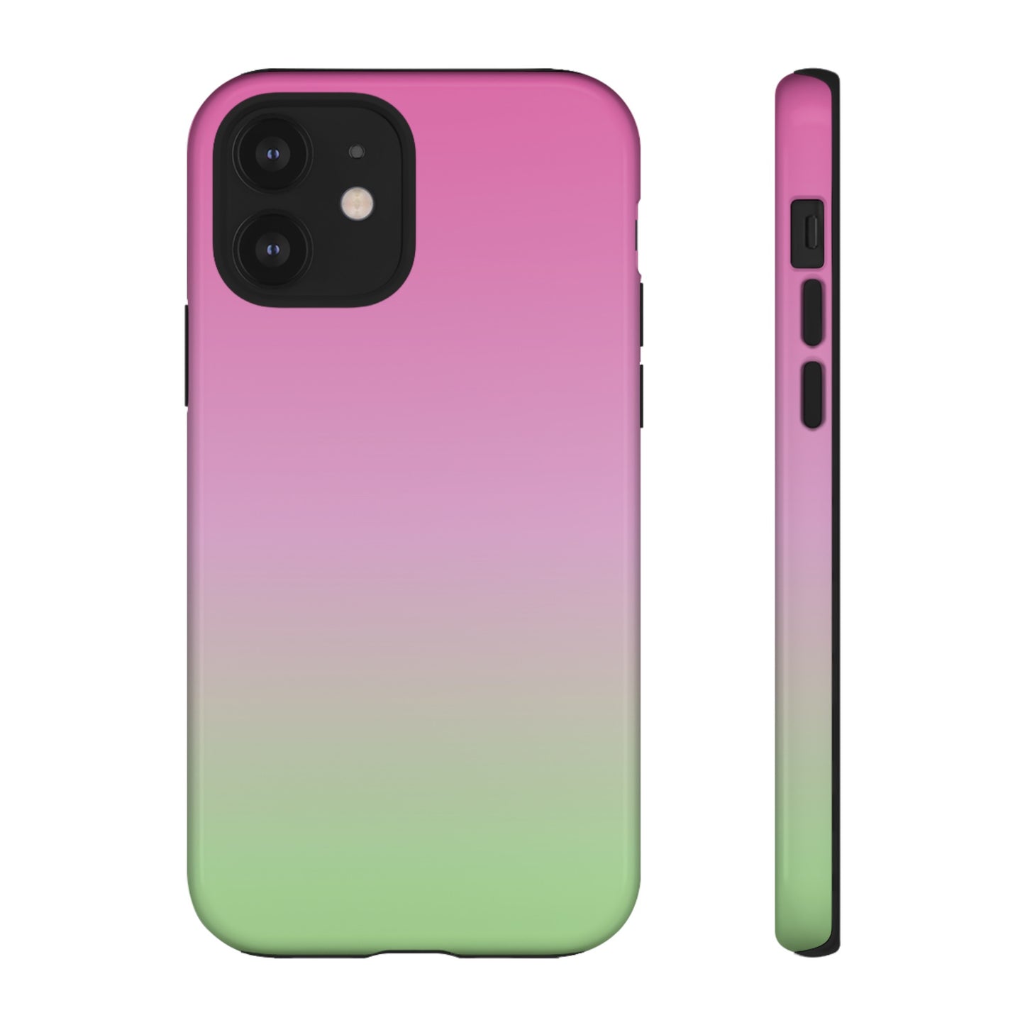 Pink to Green | Tough Phone Case