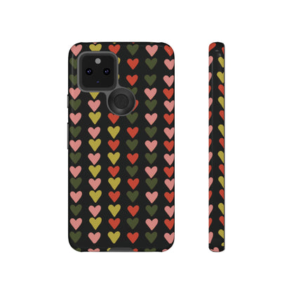 All You Need is ❤️ on Black | Tough Phone Case