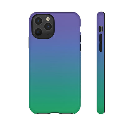 Purple to Green | Tough Phone Case