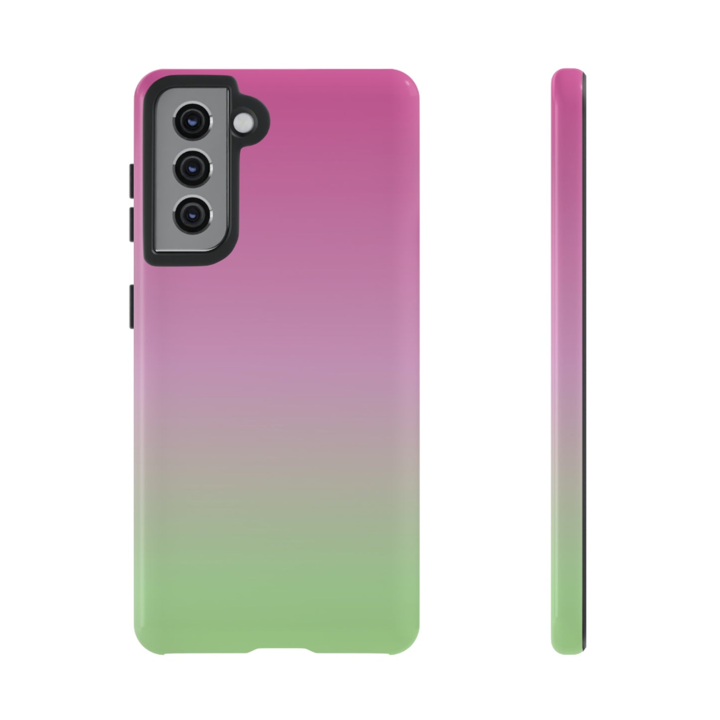 Pink to Green | Tough Phone Case