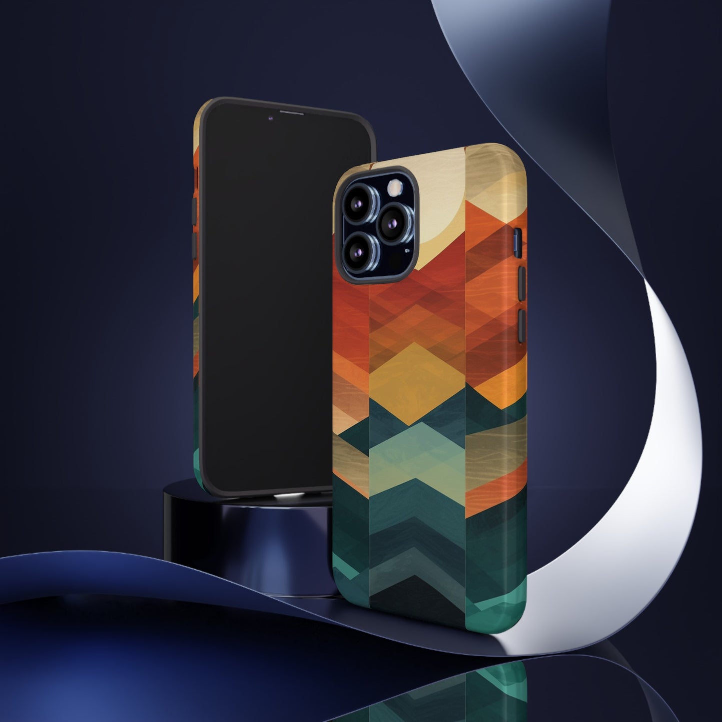 Abstract Mountain | Tough Phone Case