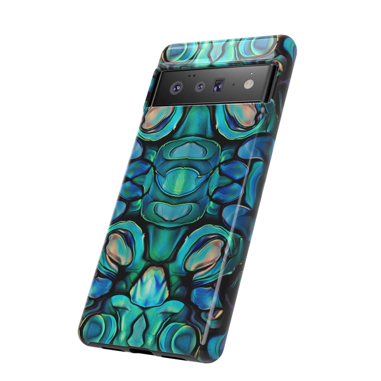 Abalone Greens Tough Phone Case