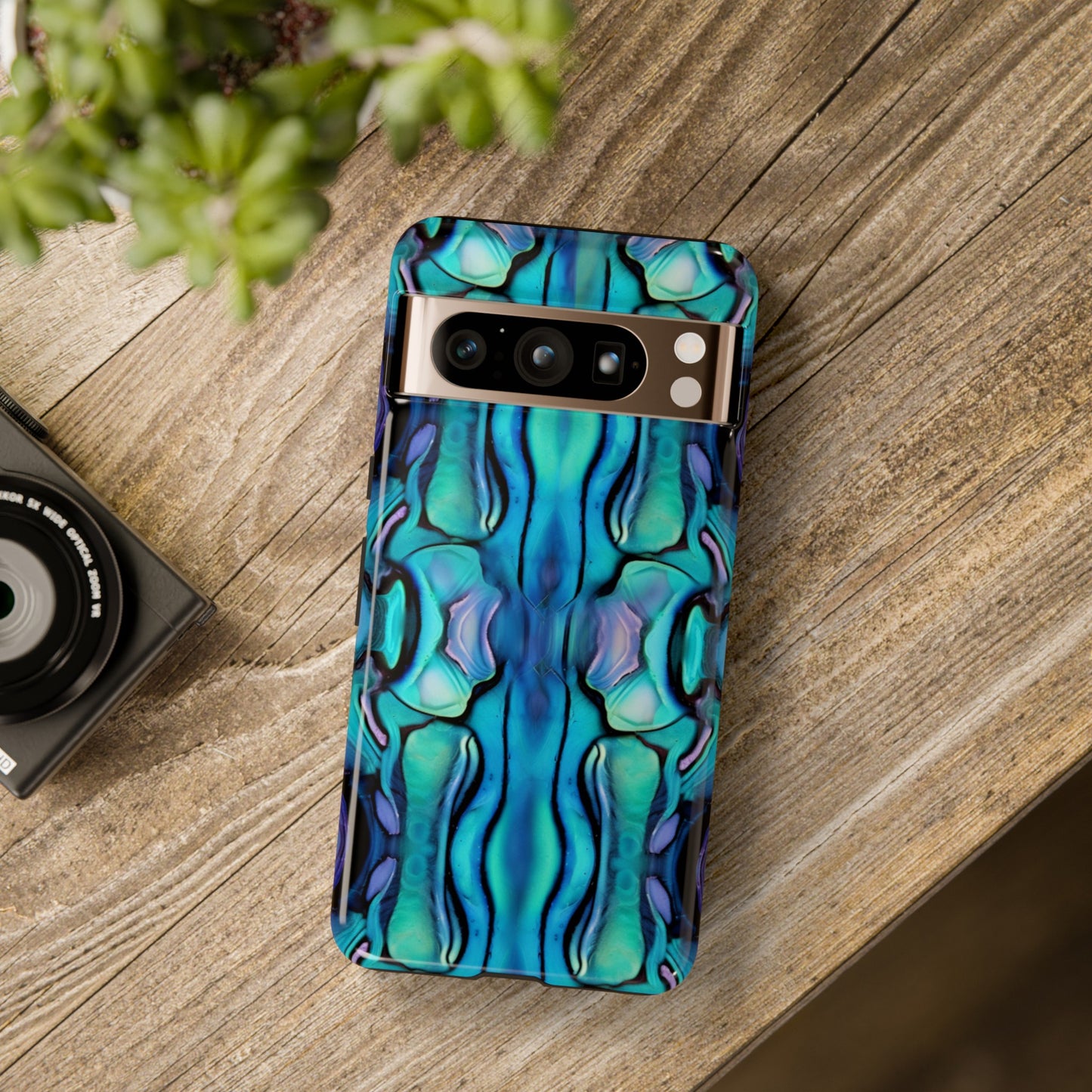 Abalone Blues Tough Phone Case