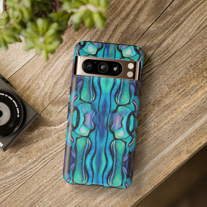 Abalone Blues Tough Phone Case