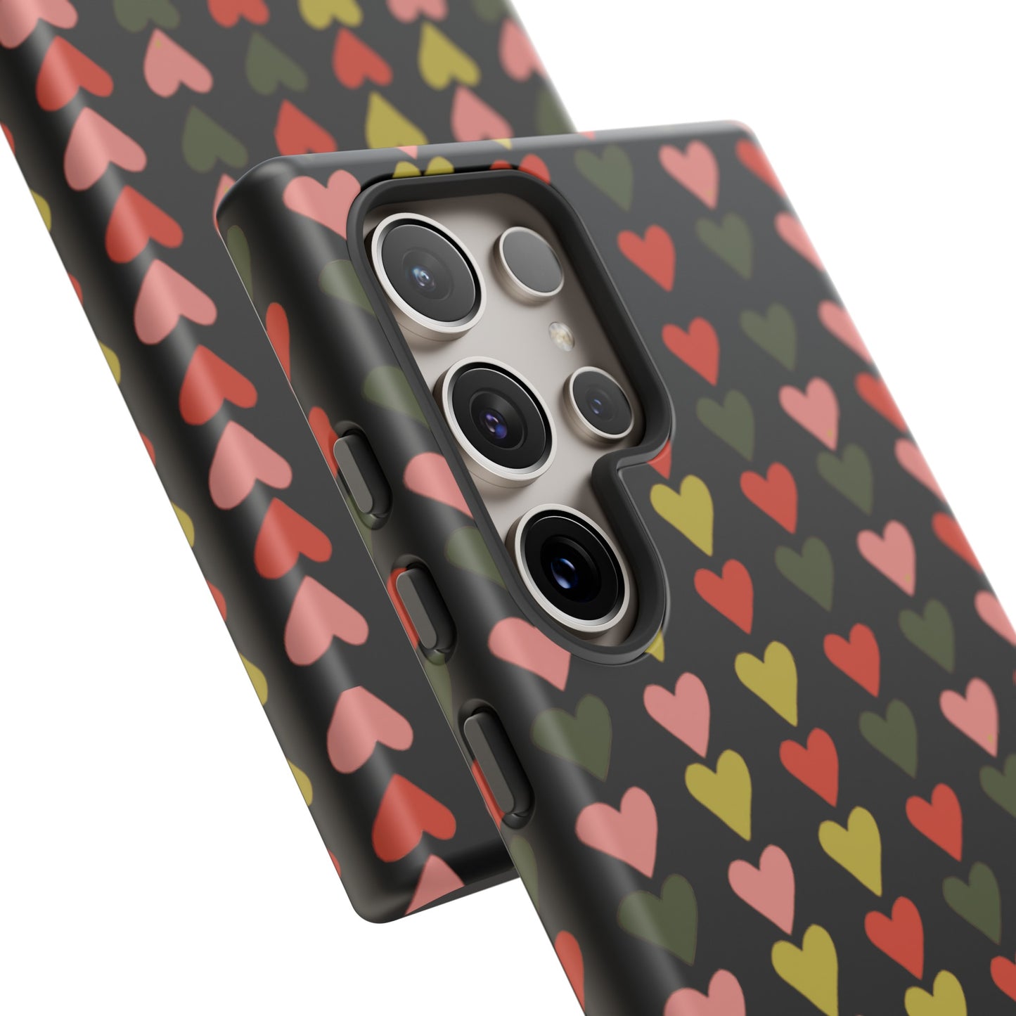 All You Need is ❤️ on Black | Tough Phone Case