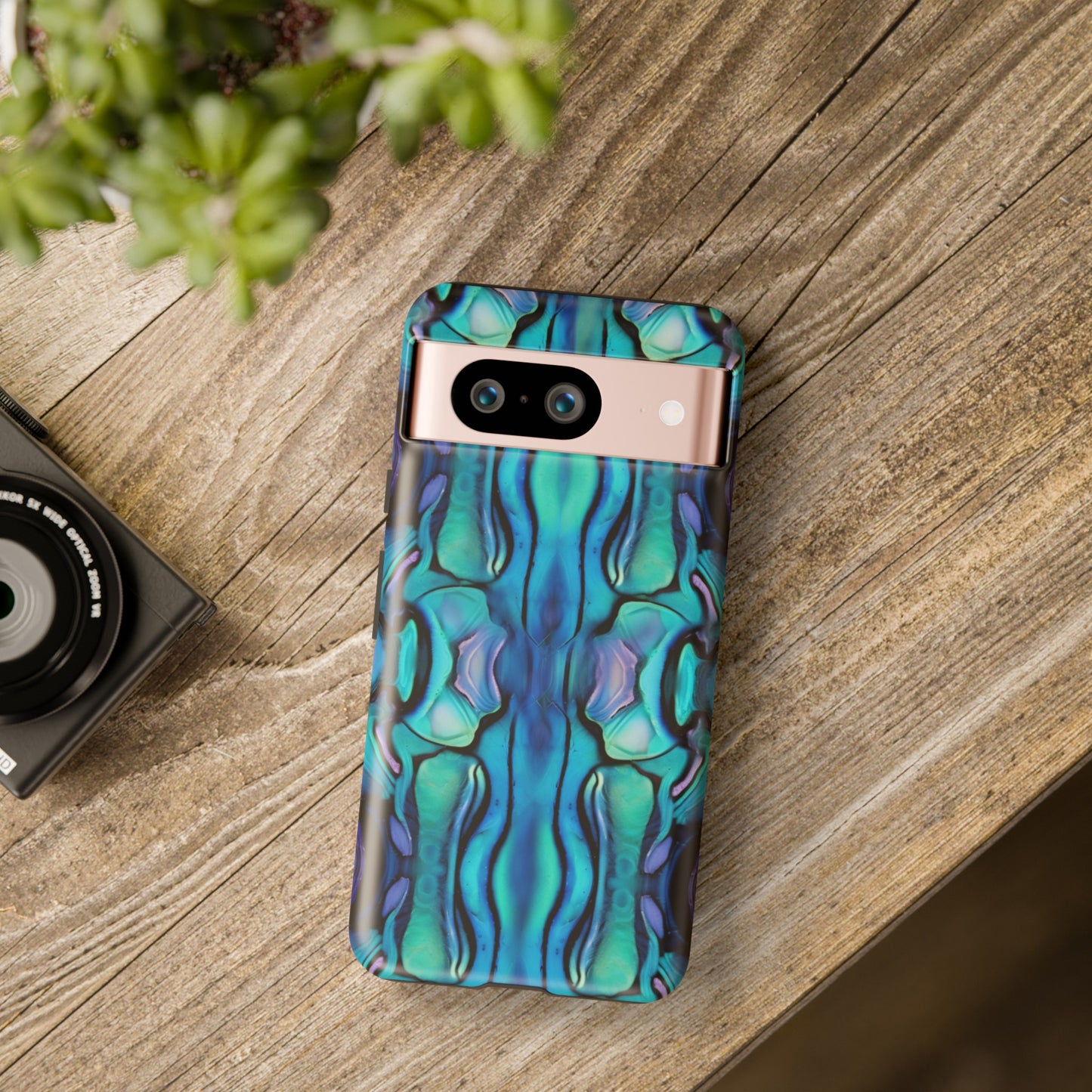 Abalone Blues Tough Phone Case