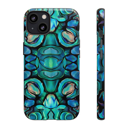 Abalone Greens Tough Phone Case