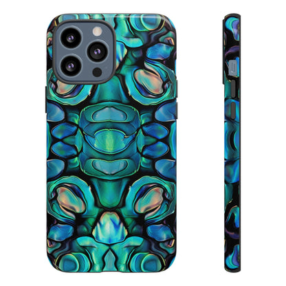 Abalone Greens Tough Phone Case