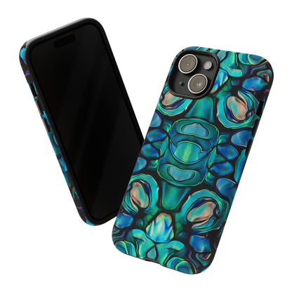 Abalone Greens Tough Phone Case