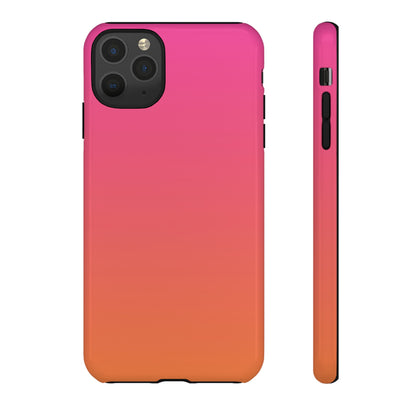 Pink to Orange | Tough Phone Case