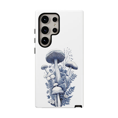 Blue Mushrooms | Tough Phone Case