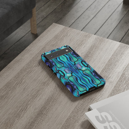 Abalone Blues Tough Phone Case