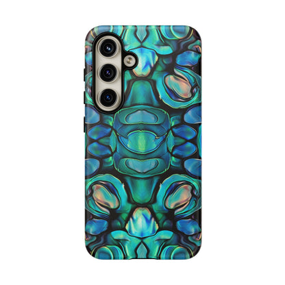 Abalone Greens Tough Phone Case