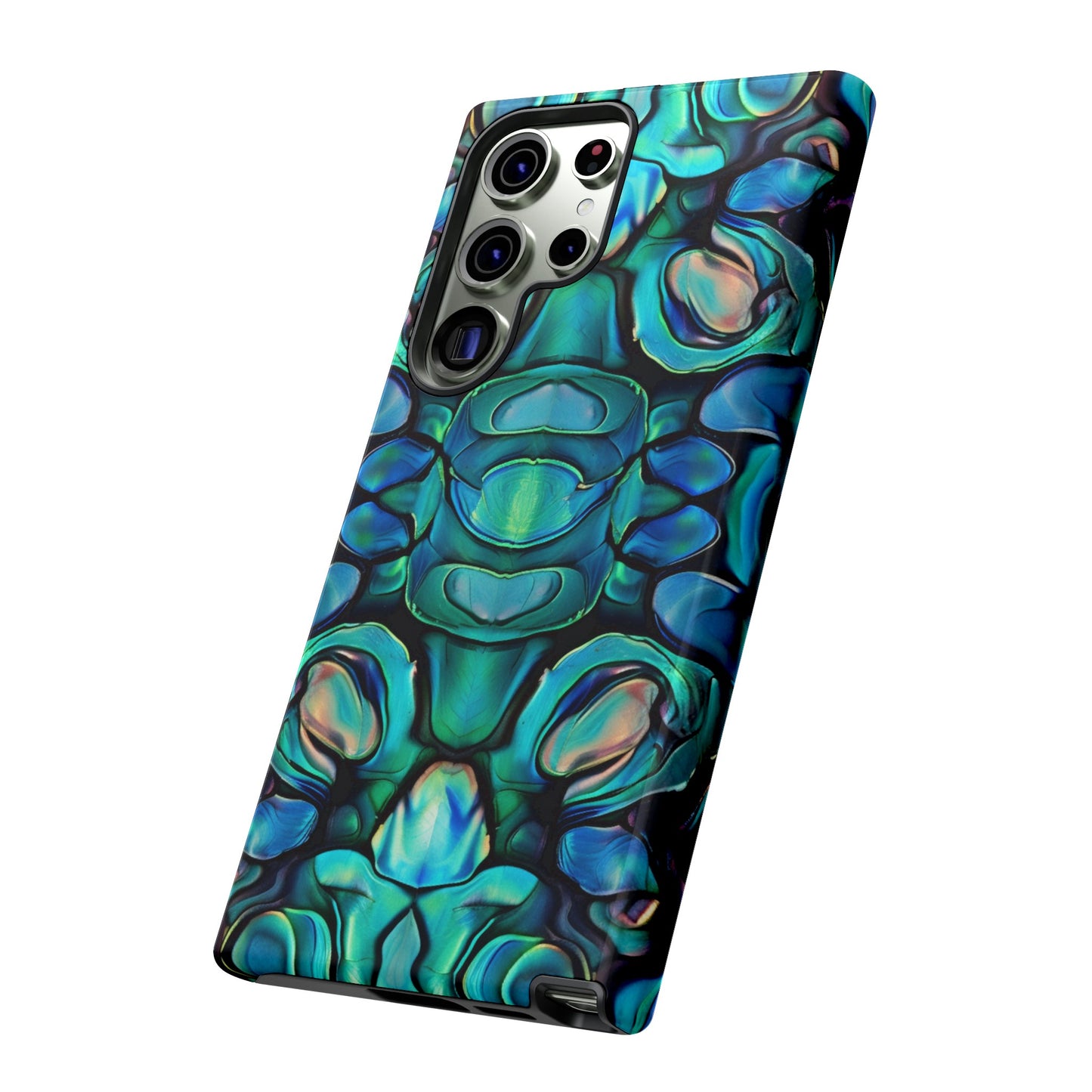 Abalone Greens Tough Phone Case