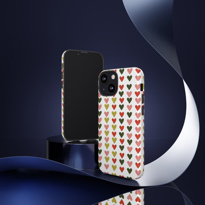 All You Need is ❤️ on White | Tough Phone Case