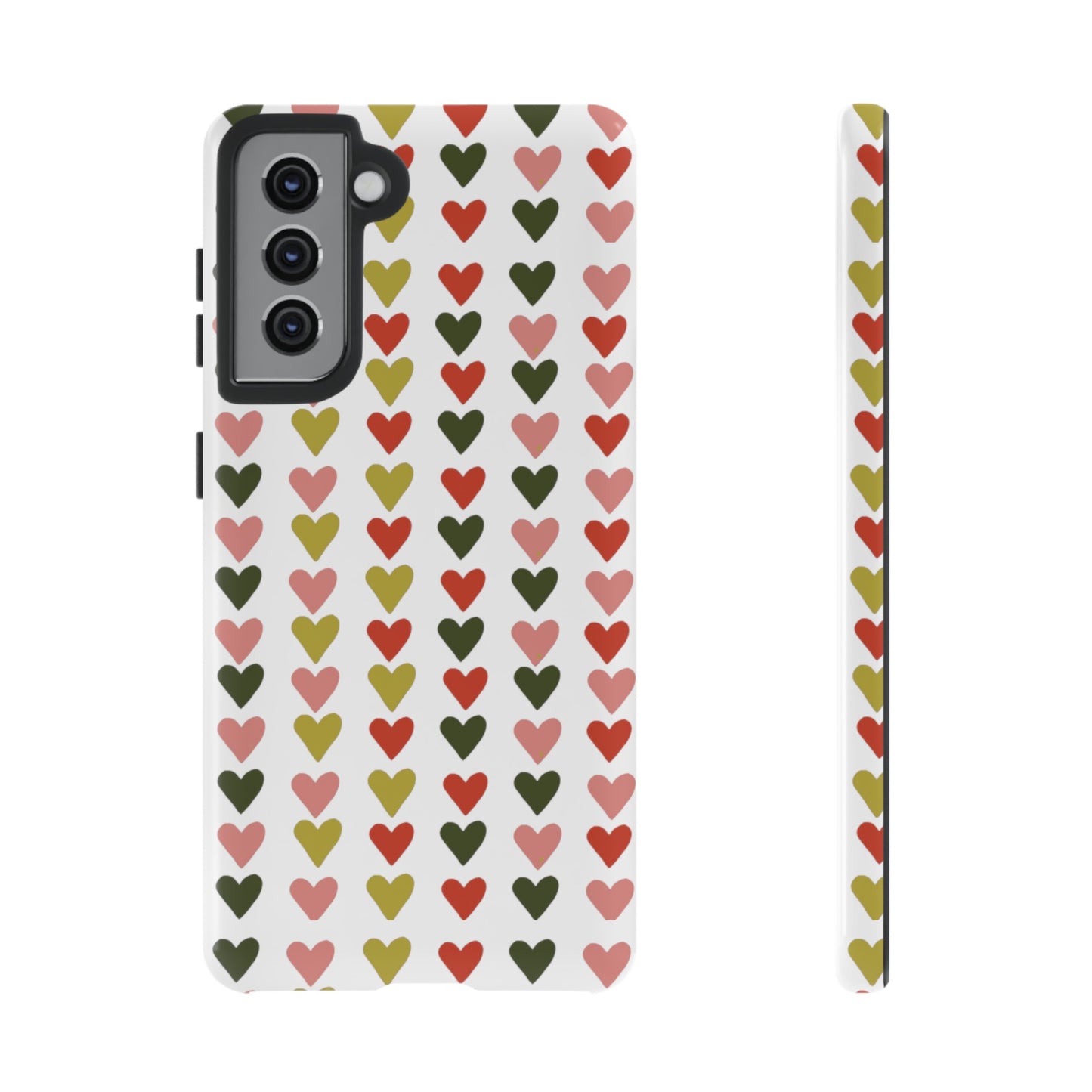 All You Need is ❤️ on White | Tough Phone Case