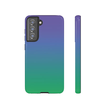 Purple to Green | Tough Phone Case