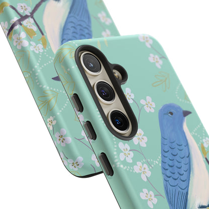 Bird of Blue | Tough Phone Case