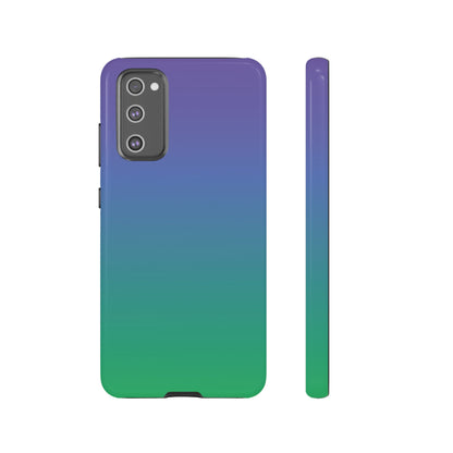 Purple to Green | Tough Phone Case