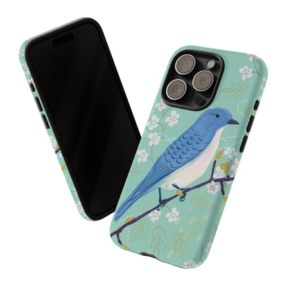 Bird of Blue | Tough Phone Case