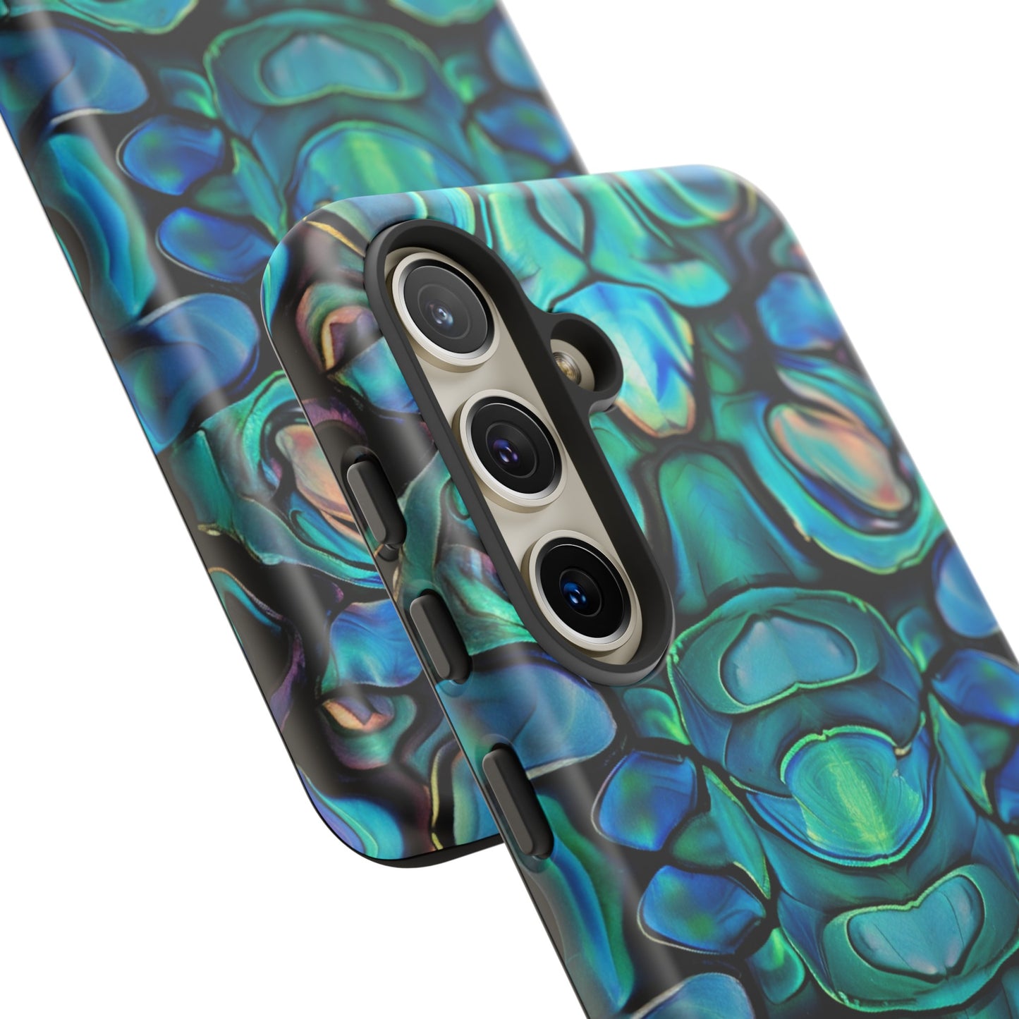 Abalone Greens Tough Phone Case