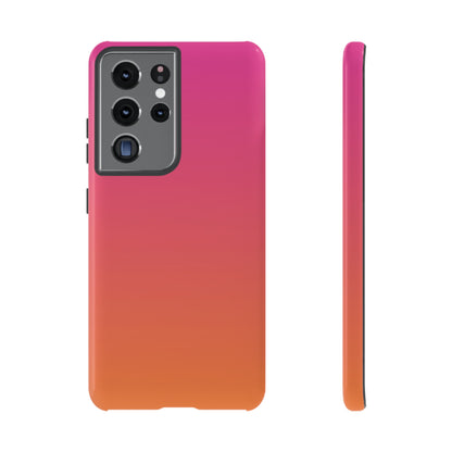 Pink to Orange | Tough Phone Case