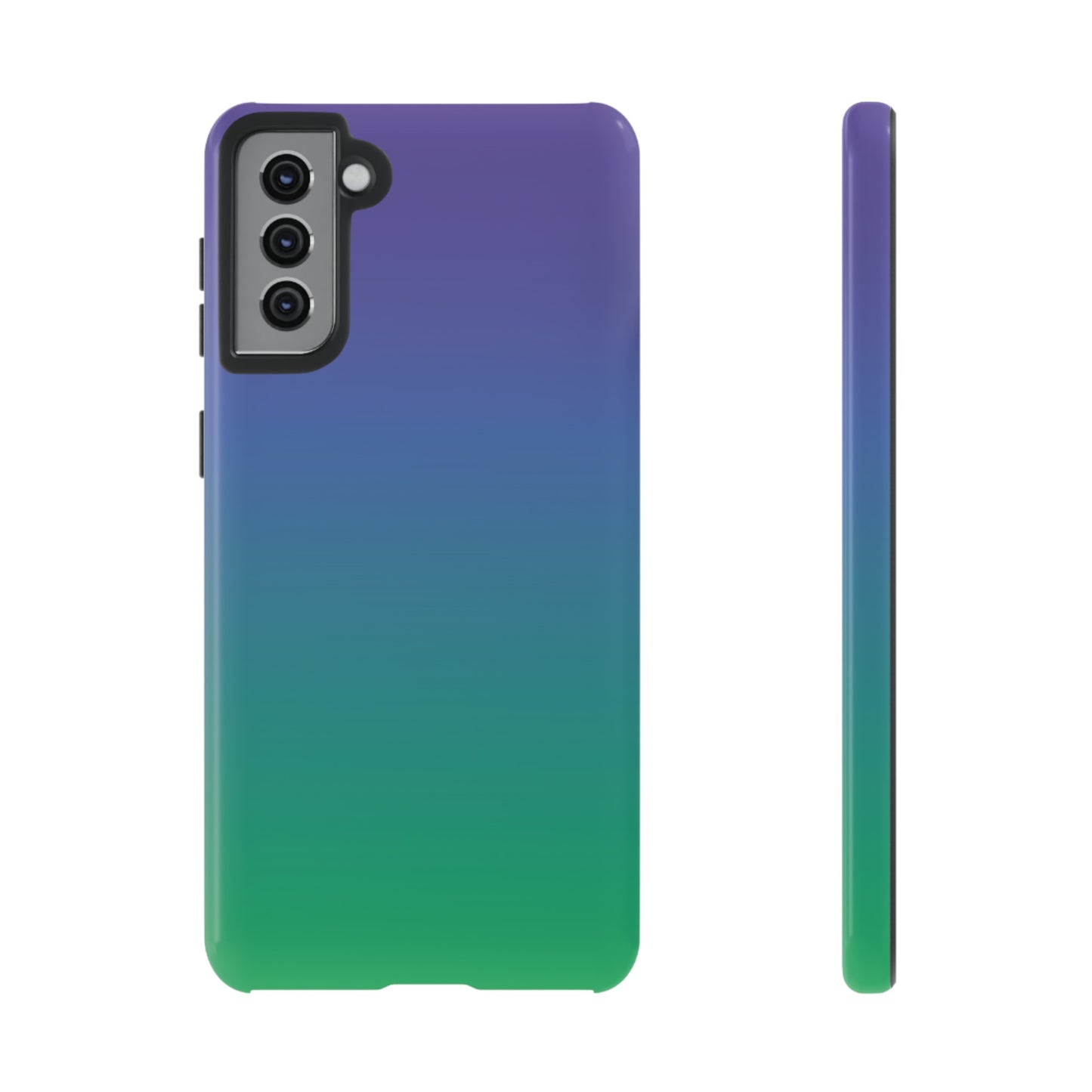 Purple to Green | Tough Phone Case