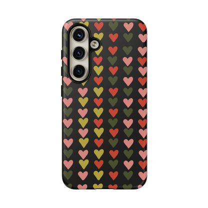 All You Need is ❤️ on Black | Tough Phone Case