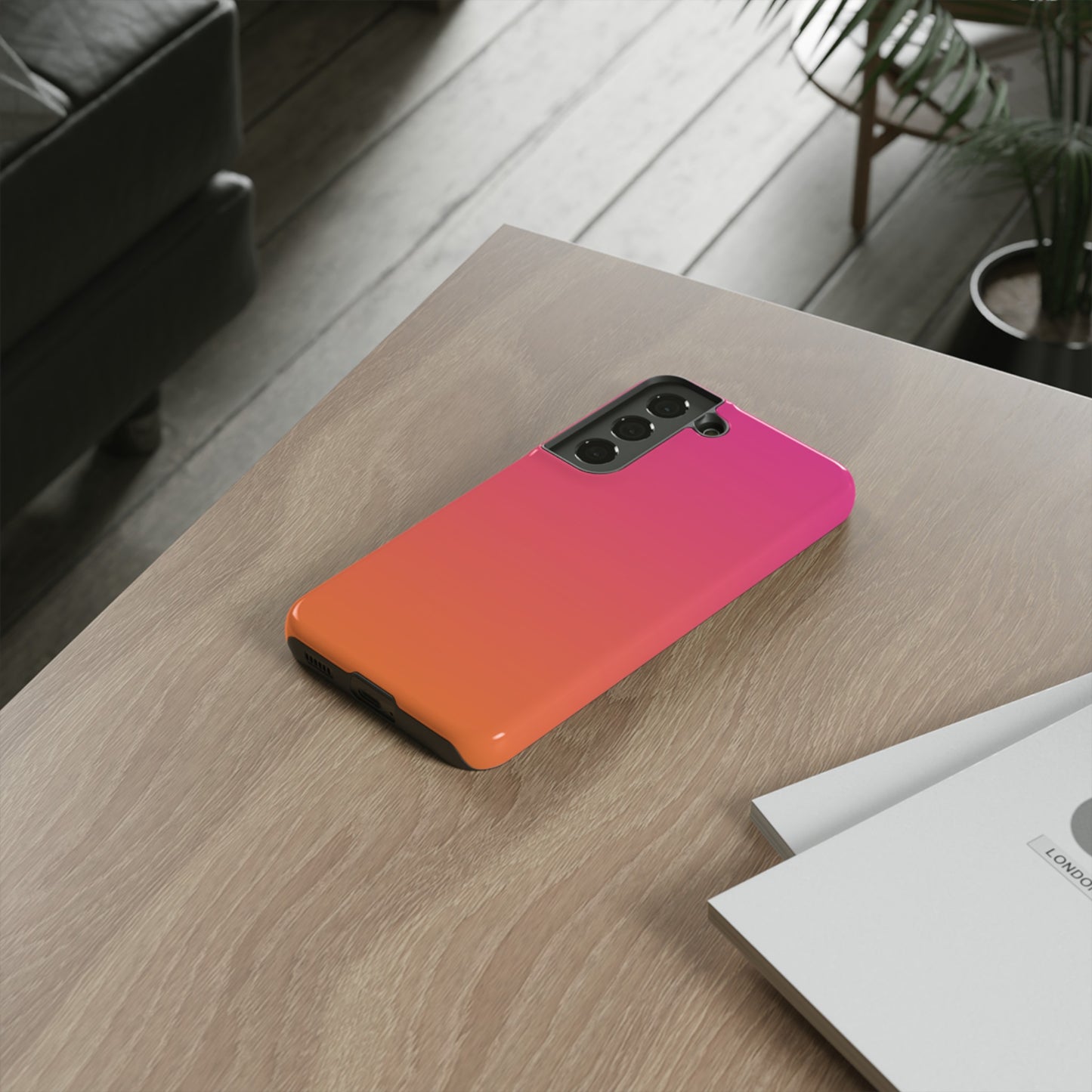 Pink to Orange | Tough Phone Case