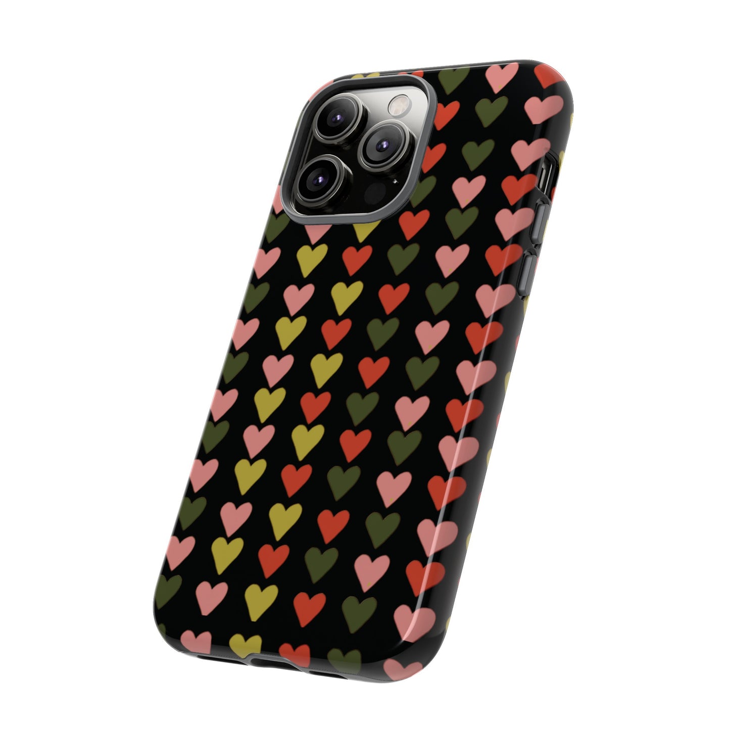 All You Need is ❤️ on Black | Tough Phone Case