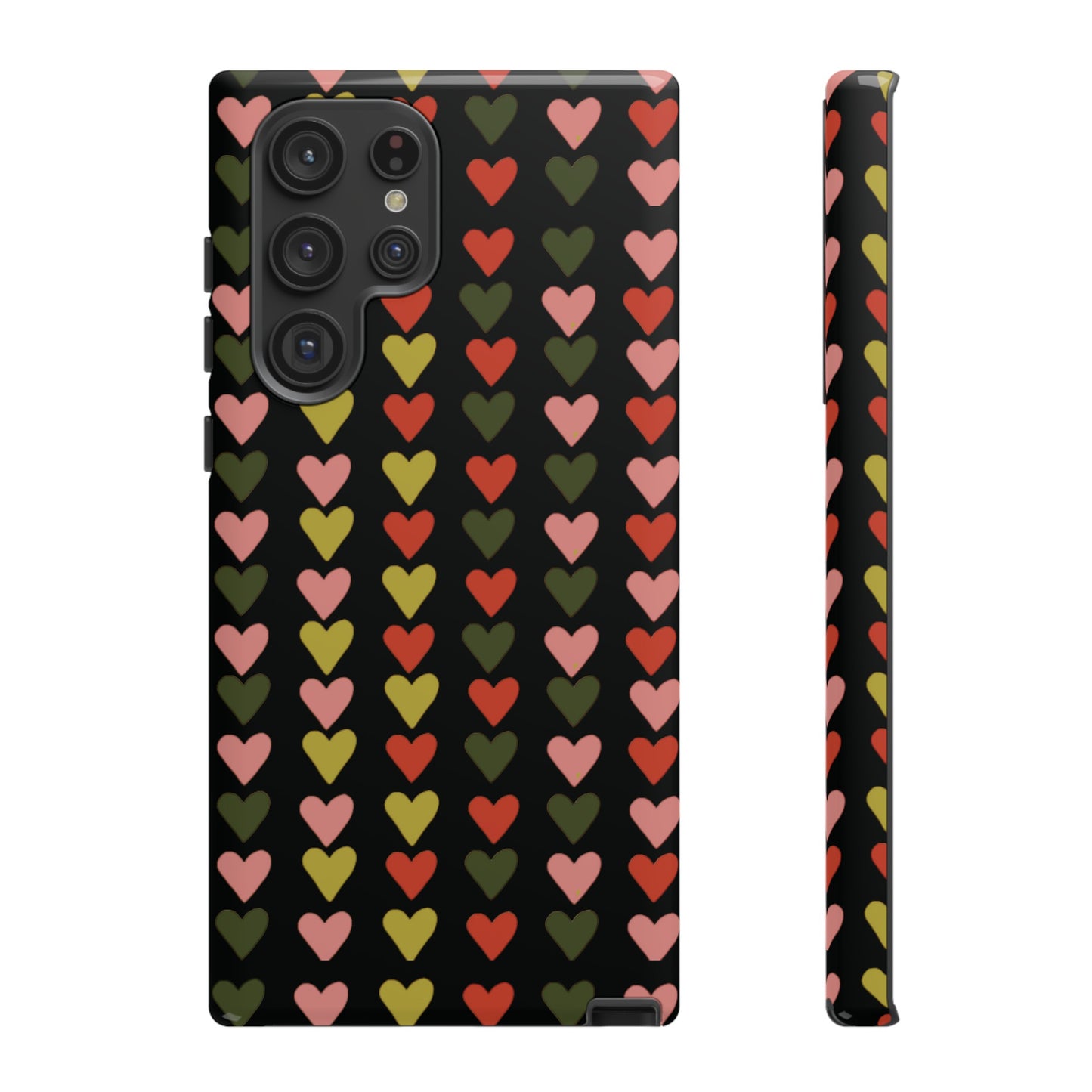 All You Need is ❤️ on Black | Tough Phone Case