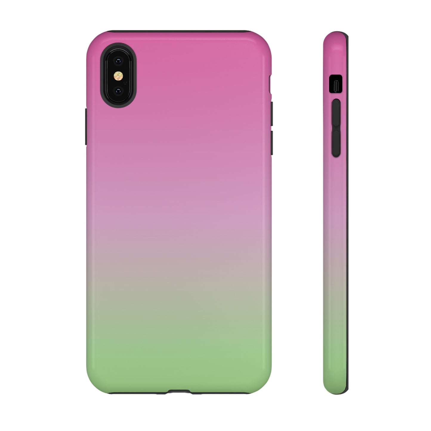 Pink to Green | Tough Phone Case