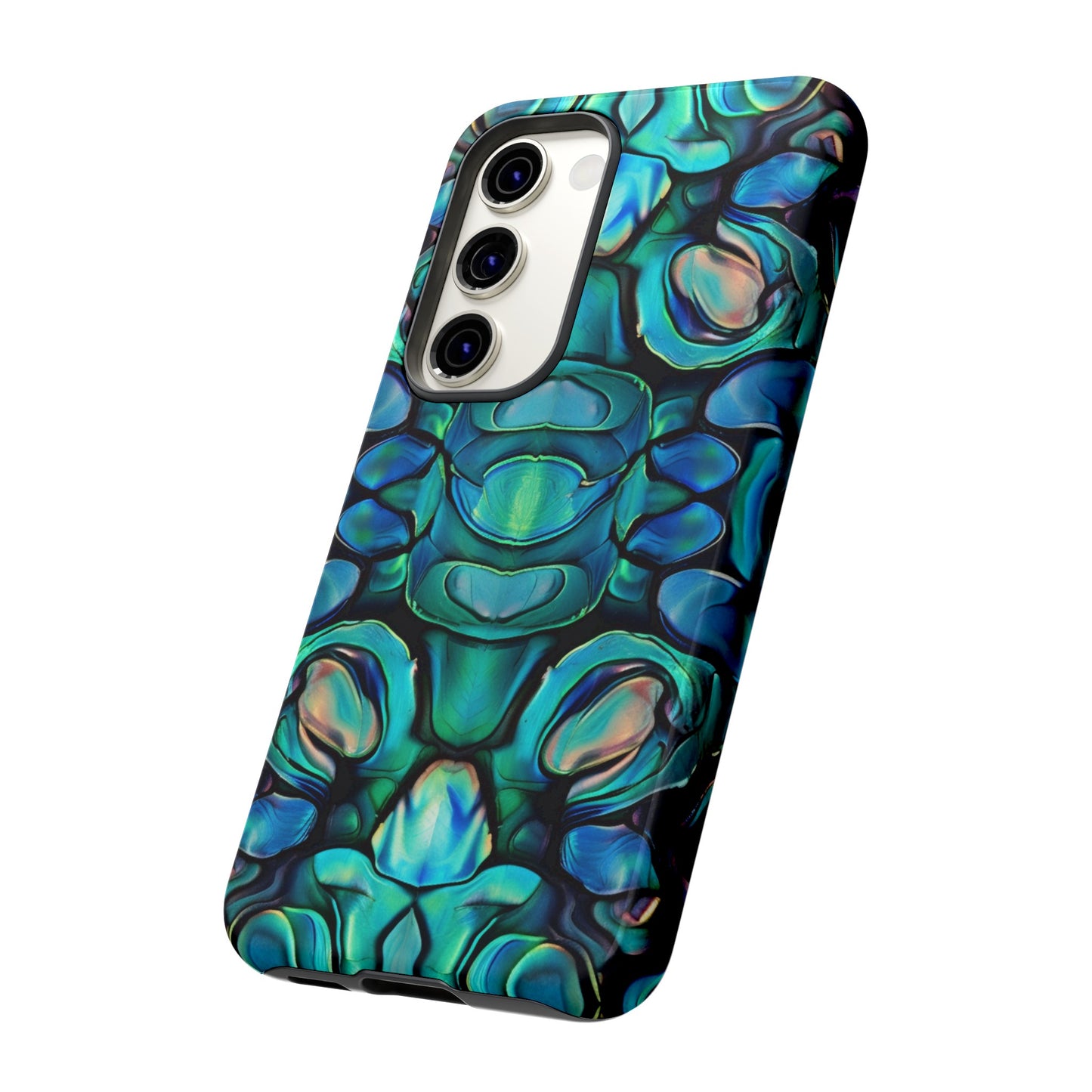 Abalone Greens Tough Phone Case