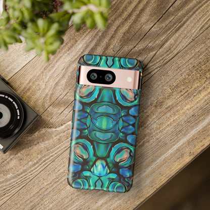 Abalone Greens Tough Phone Case