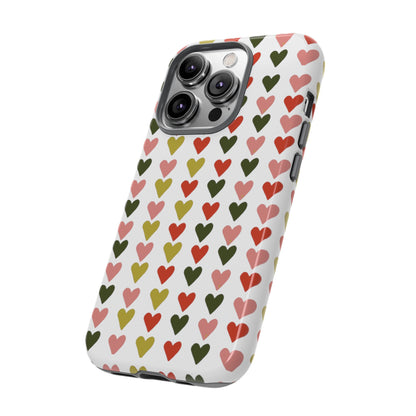 All You Need is ❤️ on White | Tough Phone Case