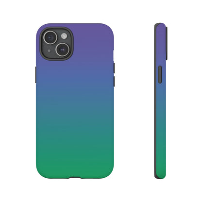 Purple to Green | Tough Phone Case