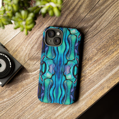 Abalone Blues Tough Phone Case