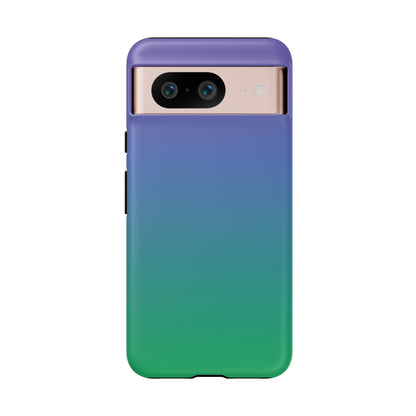 Purple to Green | Tough Phone Case