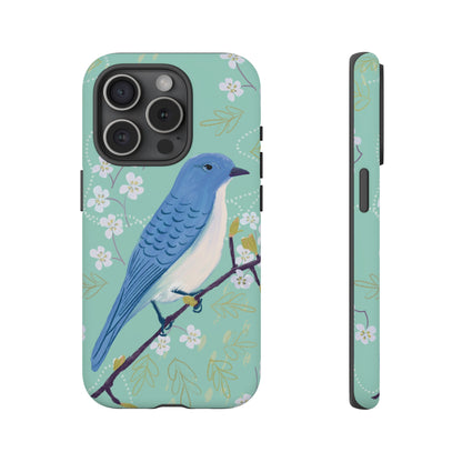 Bird of Blue | Tough Phone Case