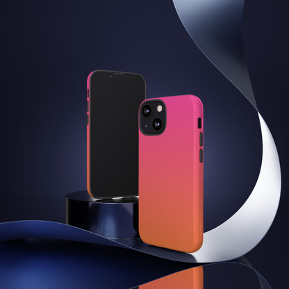 Pink to Orange | Tough Phone Case