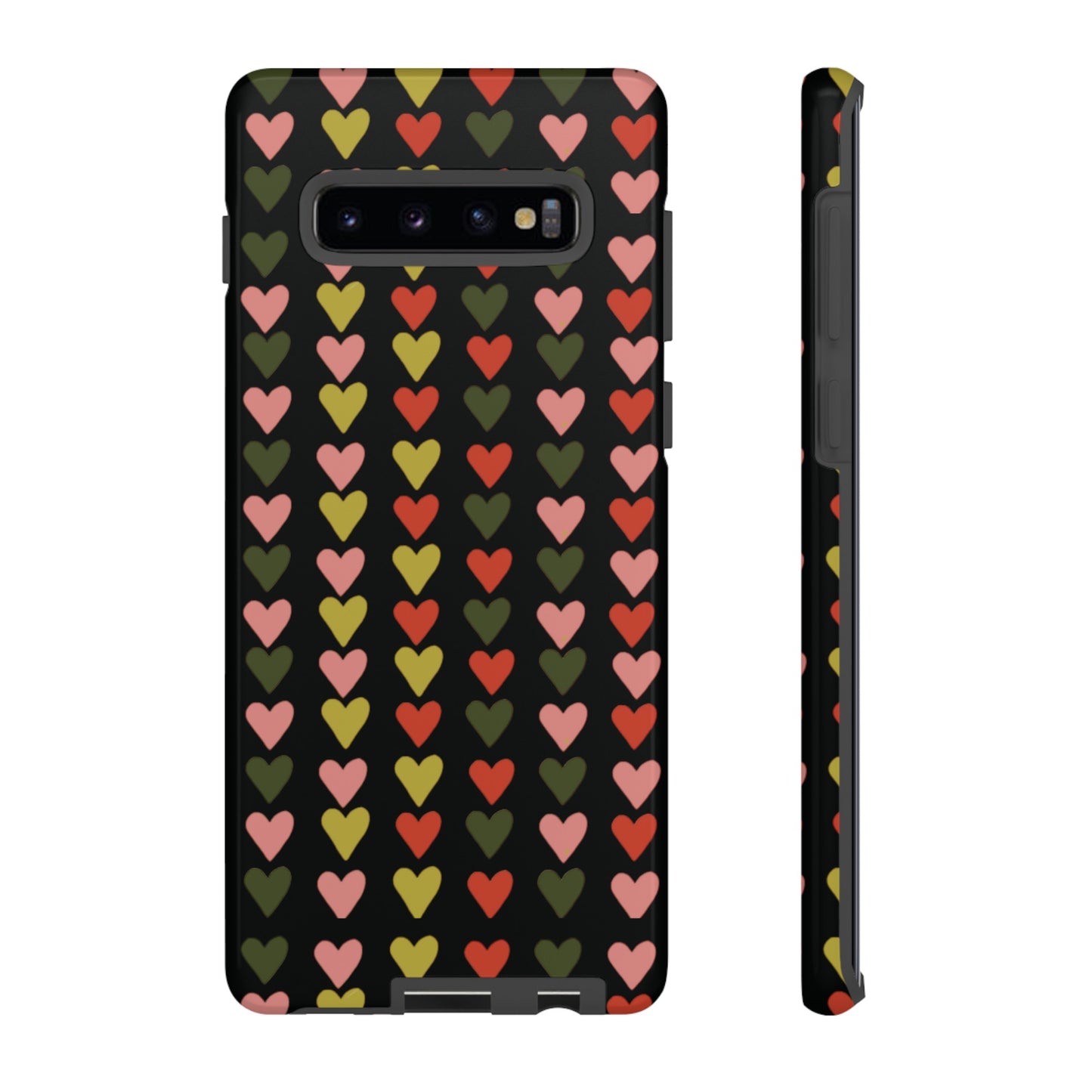 All You Need is ❤️ on Black | Tough Phone Case