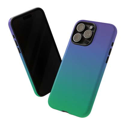 Purple to Green | Tough Phone Case