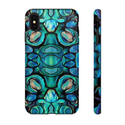 Abalone Greens Tough Phone Case